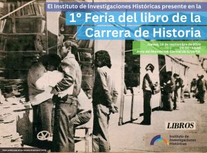 1° feria del libro de la Carrera de Historia